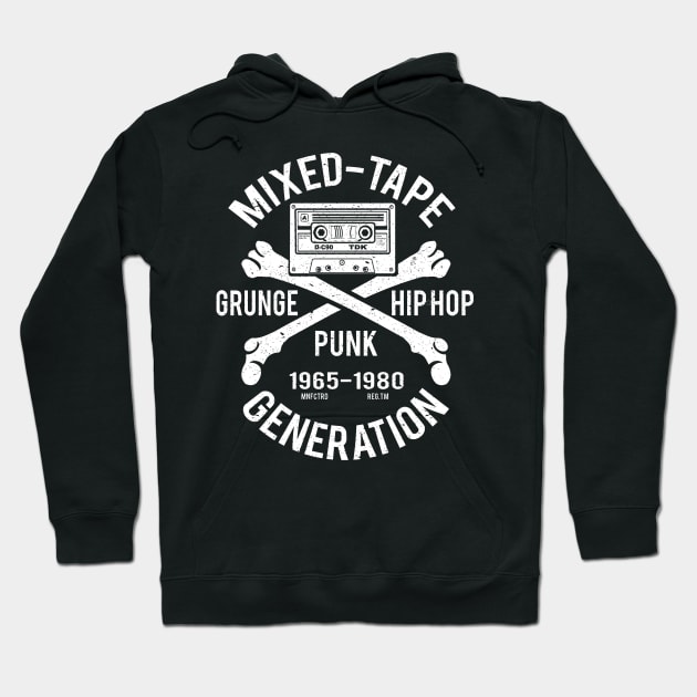 Gen-X Mixed Tape Gen Hoodie by Artisticmess